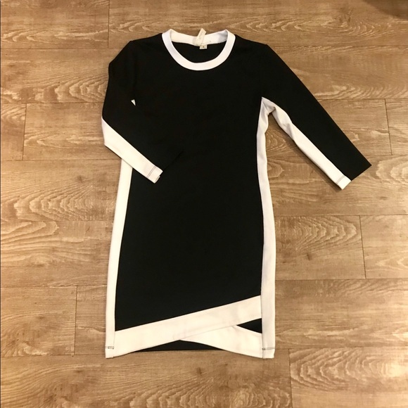 feathers Dresses & Skirts - ⚡️Black and white dress-3 for $20⚡️